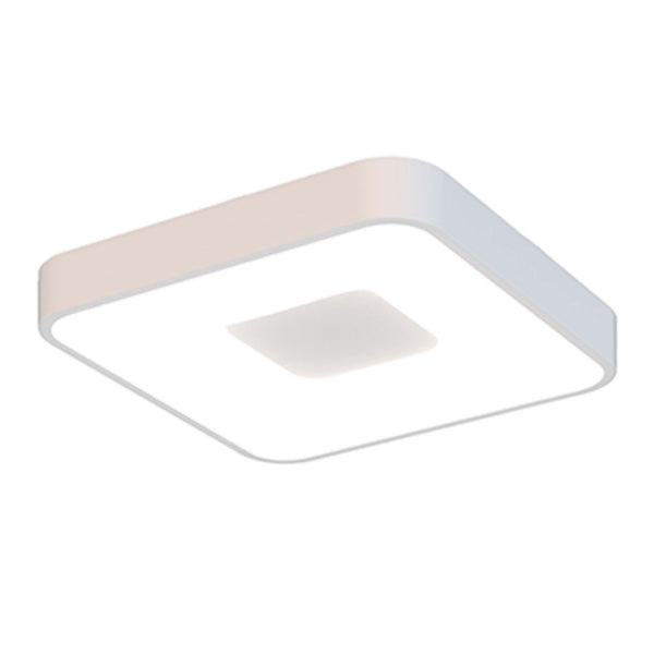 Coin Remote Control 56W LED Square Ceiling Light In White