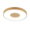 Coin Remote Control 100W LED Round Ceiling Light In Gold