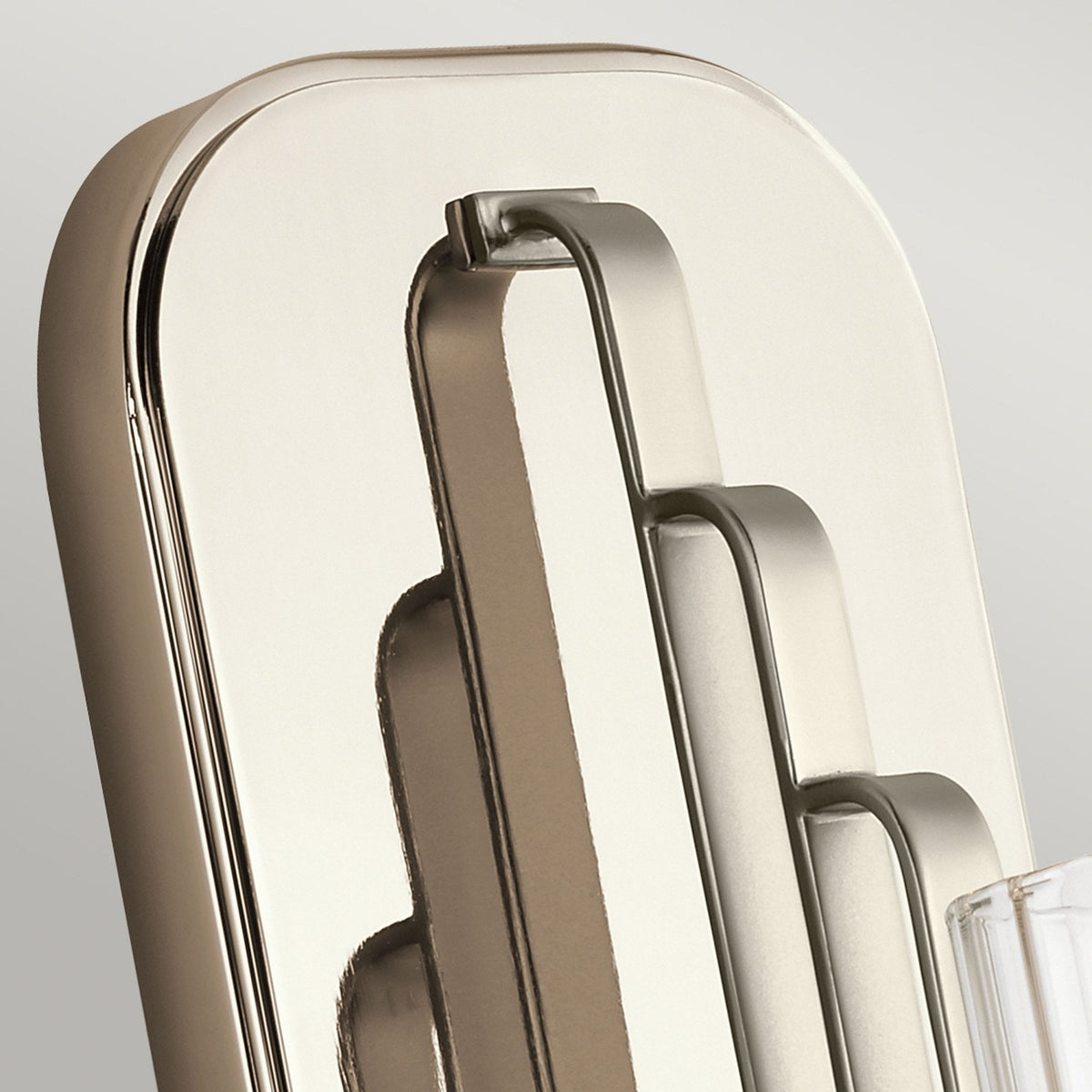 Kimrose Single Wall Light in Polished Nickel