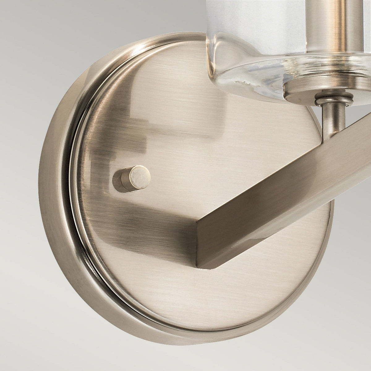 Nye Single Wall Light in Classic Pewter