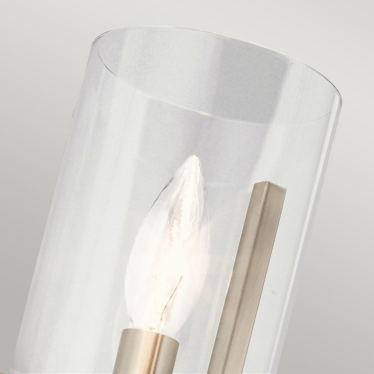 Nye Single Wall Light in Classic Pewter
