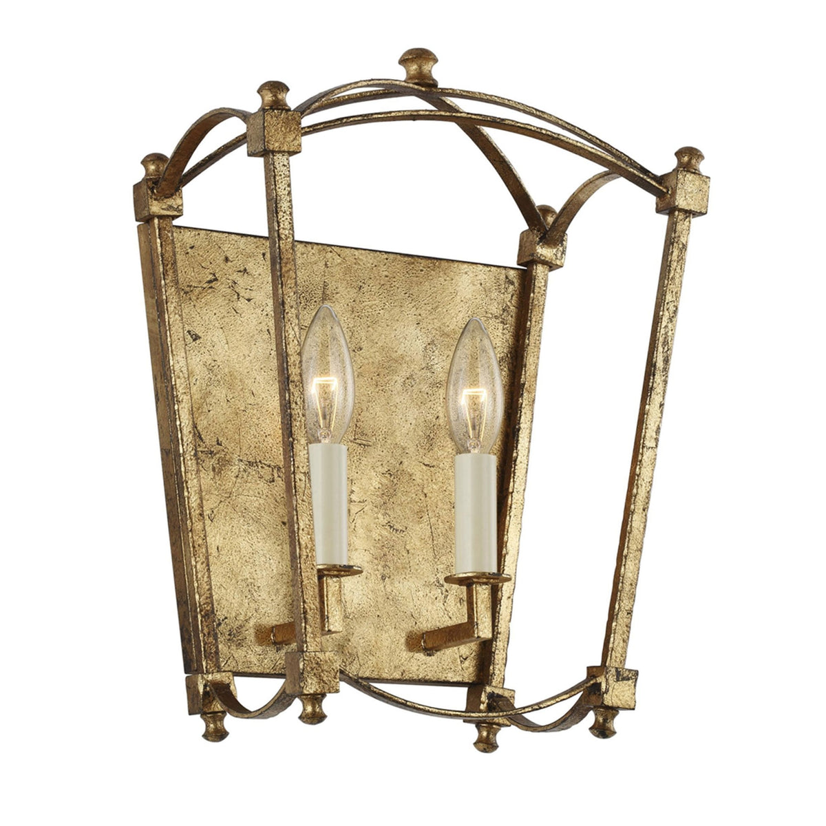 Thayer Wall Light in Antique Gild