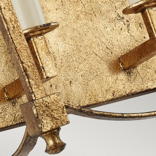 Thayer Wall Light in Antique Gild