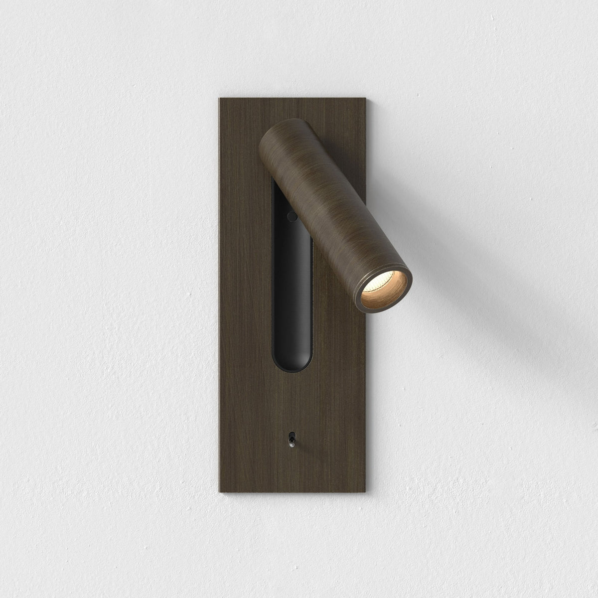 Fuse 3 Toggle Switch LED Reading Light In Bronze