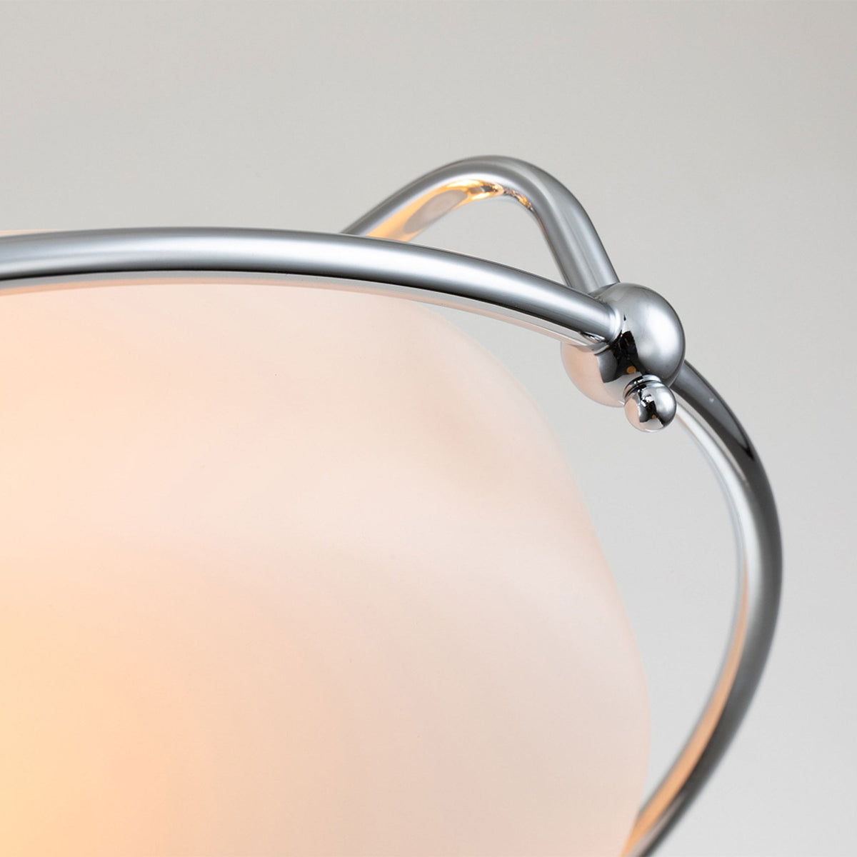 Griffin Three Lamp Ceiling Light in Polished Chrome