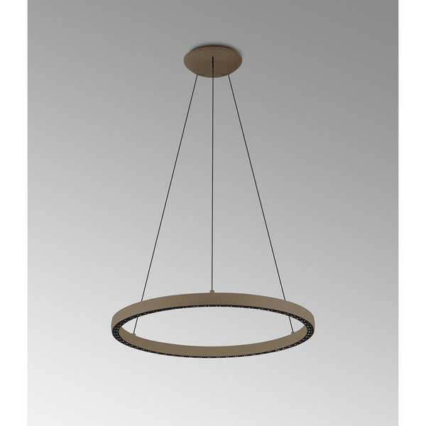 Riumar LED Pendant In Sand Brown