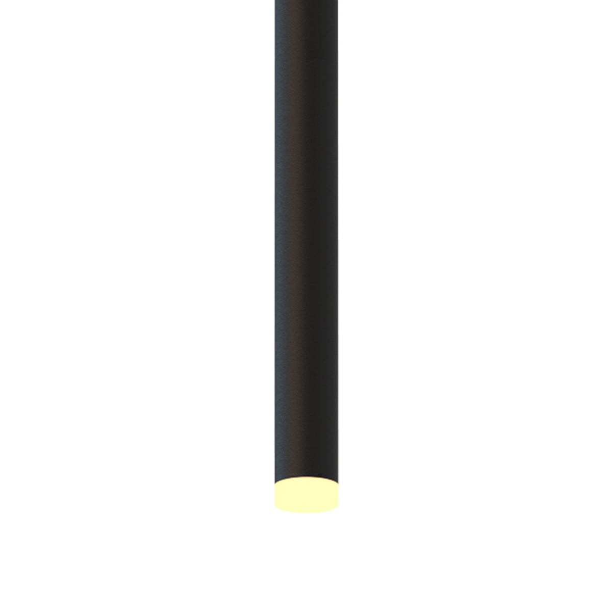 Cala Single LED Pendant In Sand Black