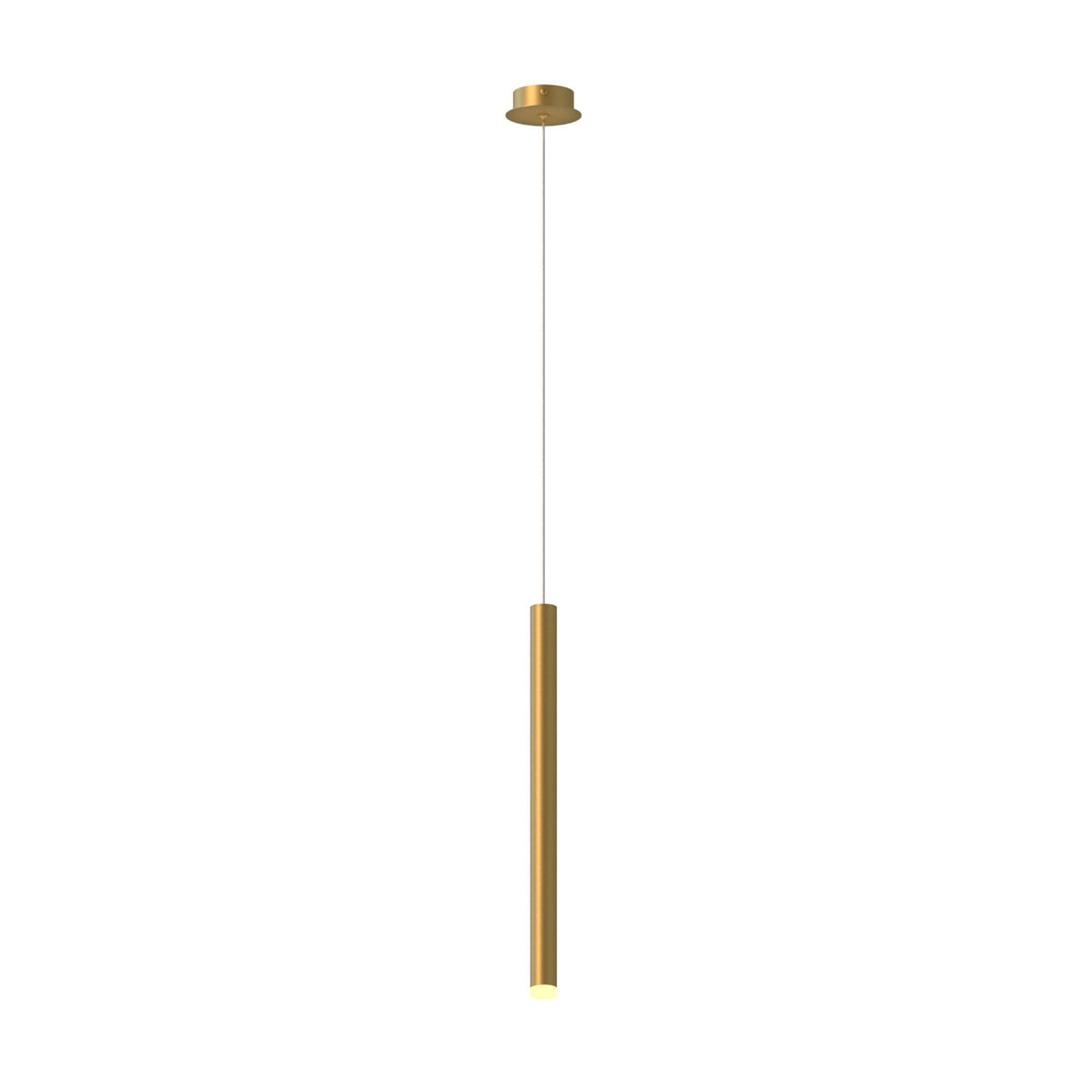 Cala Single LED Pendant In Gold