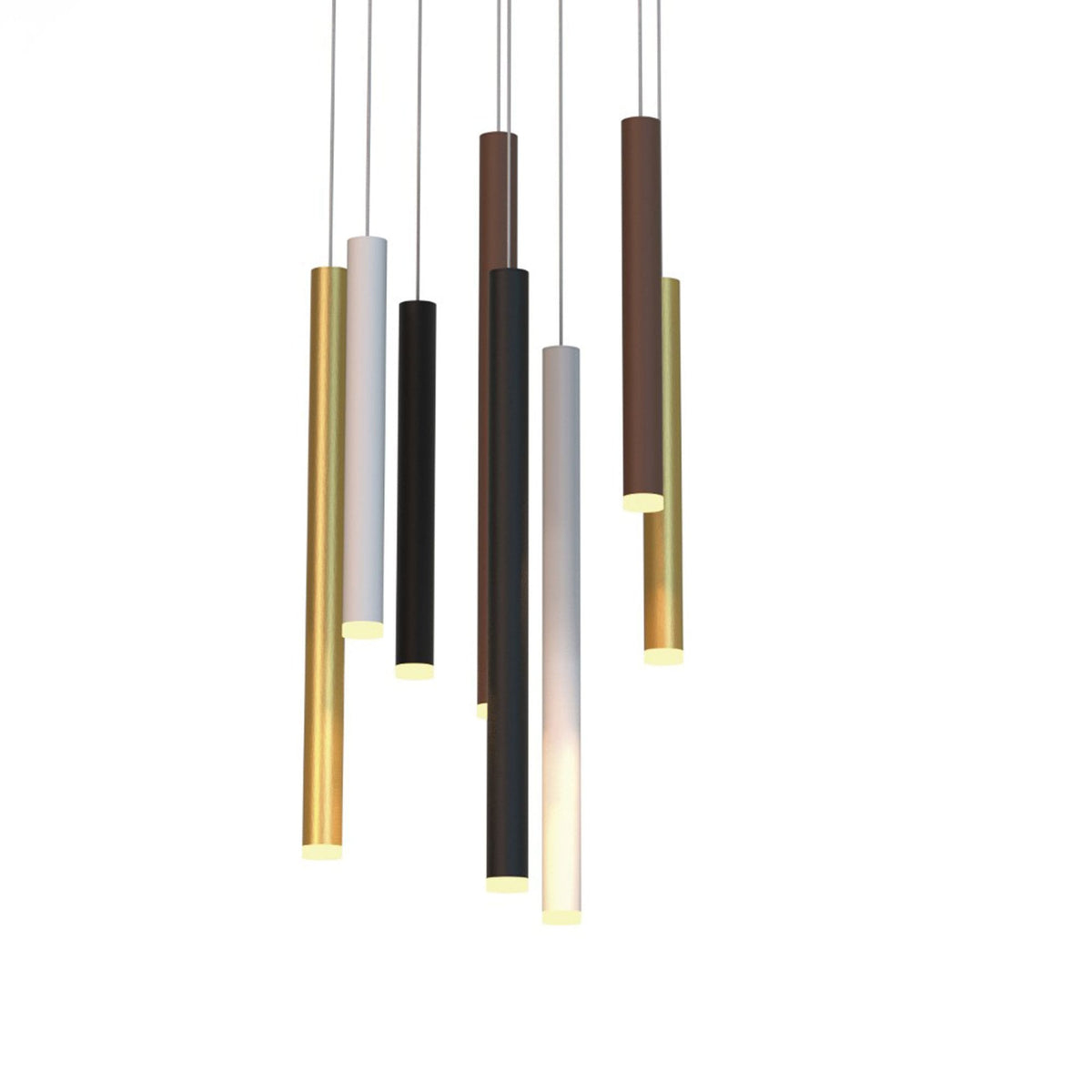 Cala 8 Light Round Cluster Pendant