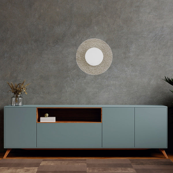 Jewel Large LED Wall Light In White