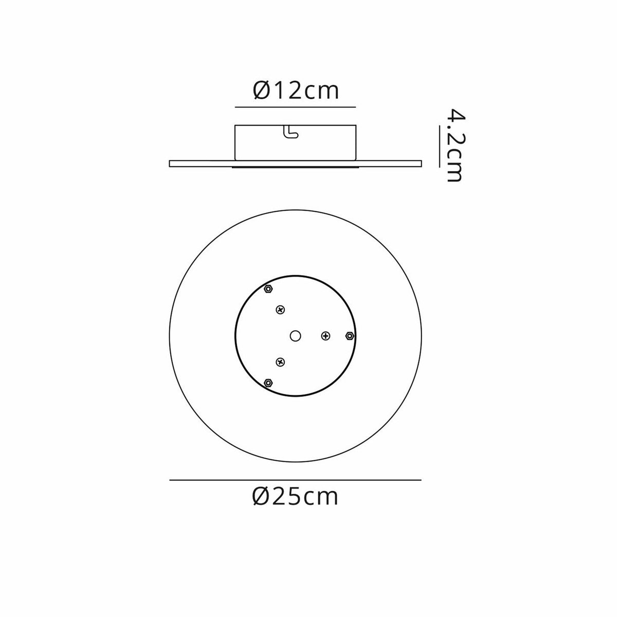 Jewel Small LED Wall Light In Gold