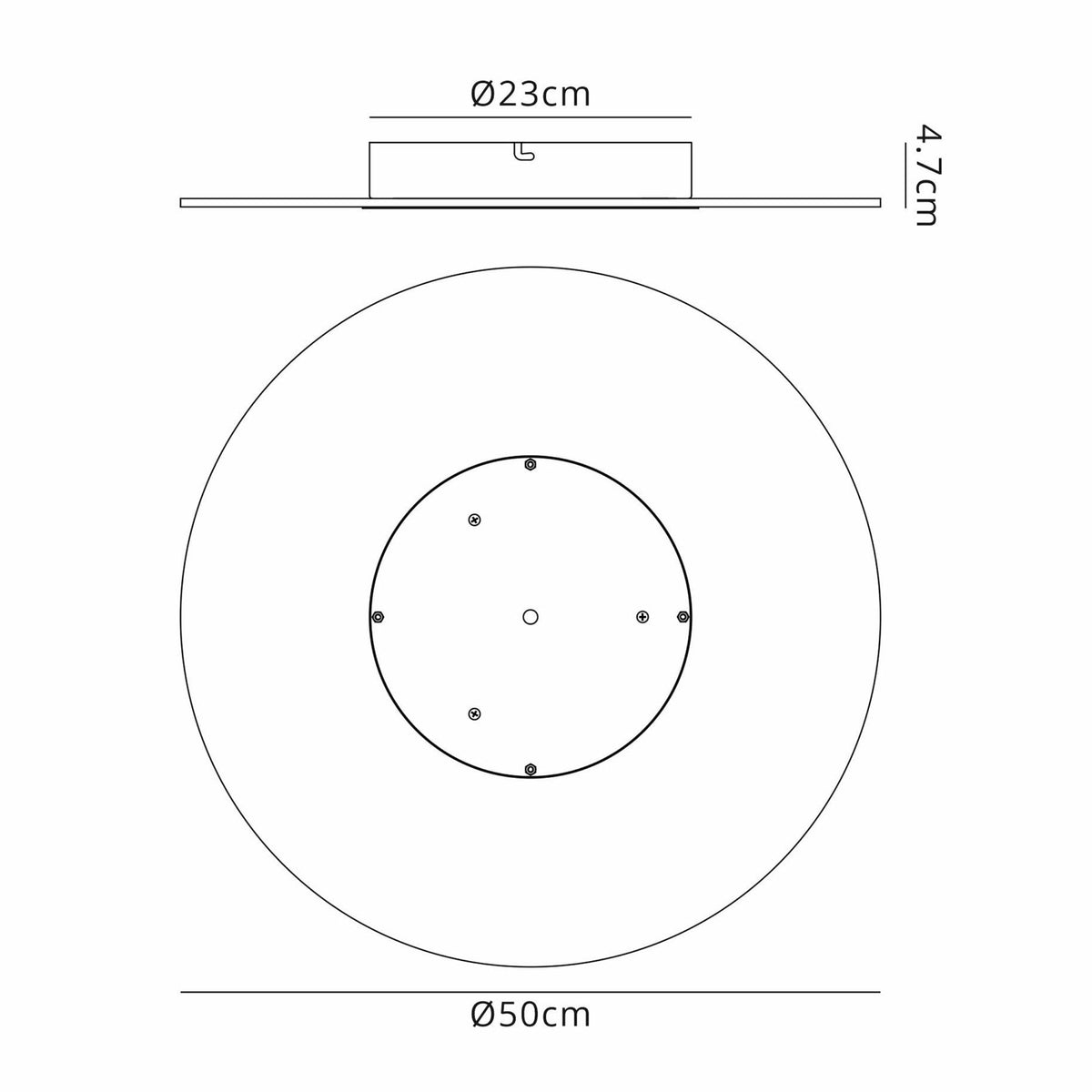 Jewel Large LED Wall Light In Gold