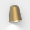 Mast IP65 Exterior Wall Light in Antique Brass