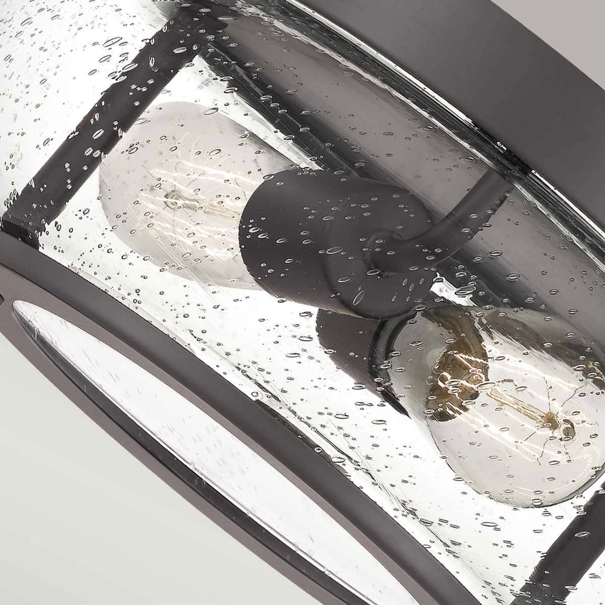 Trilogy Small Flush Ceiling Light in Old Bronze