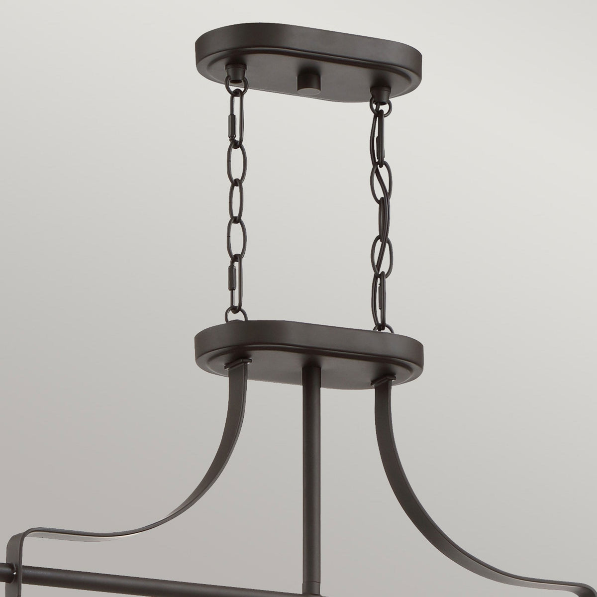 Trilogy Three Lamp Linear Pendant in Olde Bronze