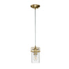 Brinley Mini Pendant in Brushed Brass