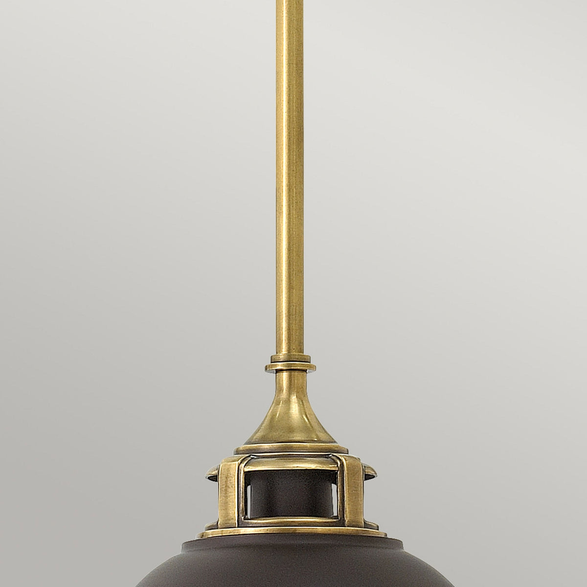 Amelia Mini Pendant in Buckeye Bronze & Restoration Bronze