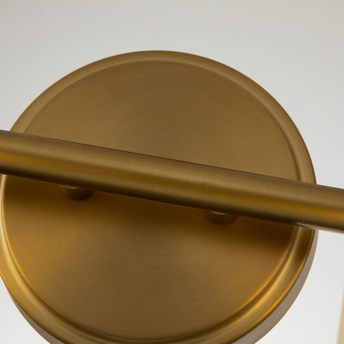 Swell Twin IP44 Wall Light in Burnished Brass with Frosted Glass