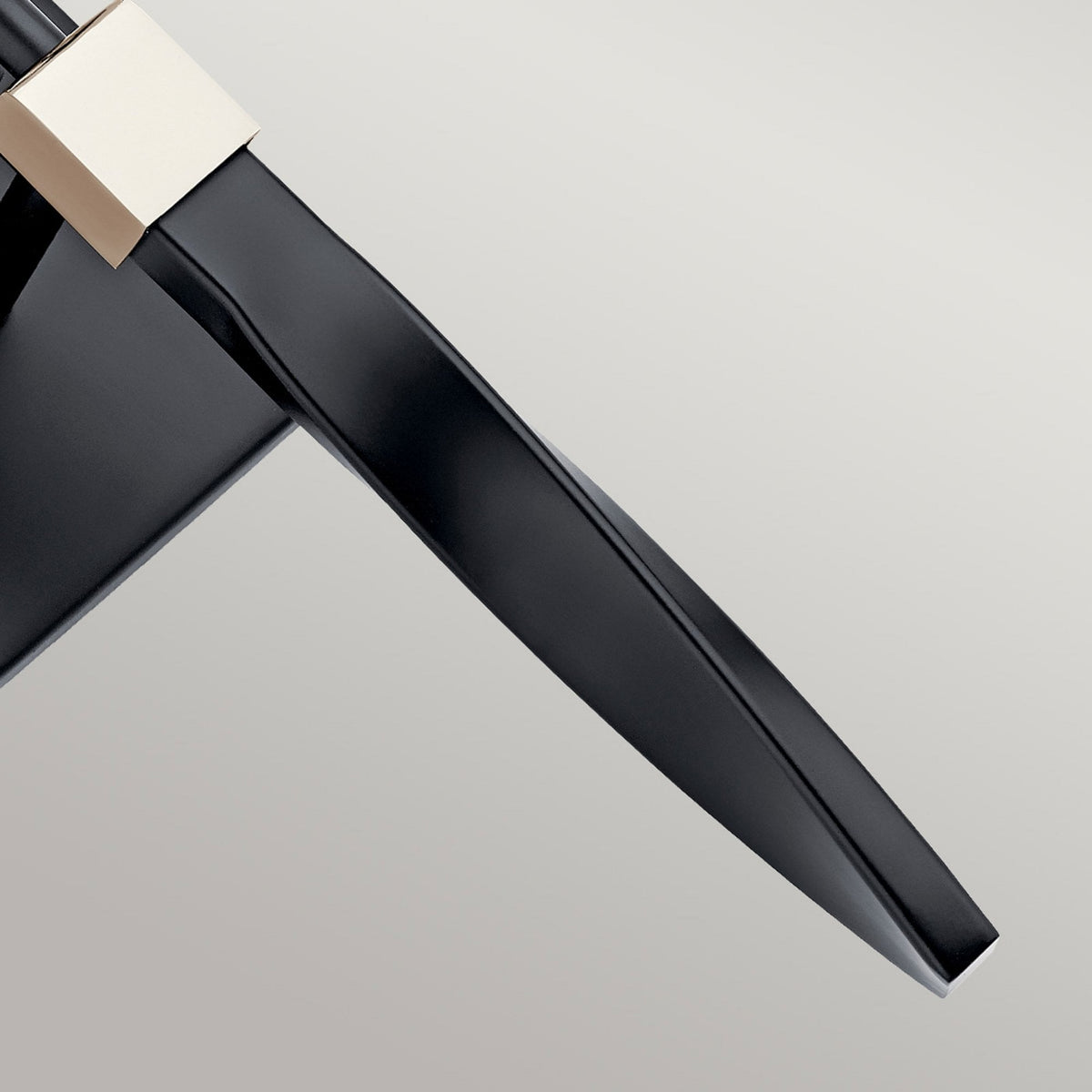 Marette IP44 Wall Light in Black with Opal Glass Shade