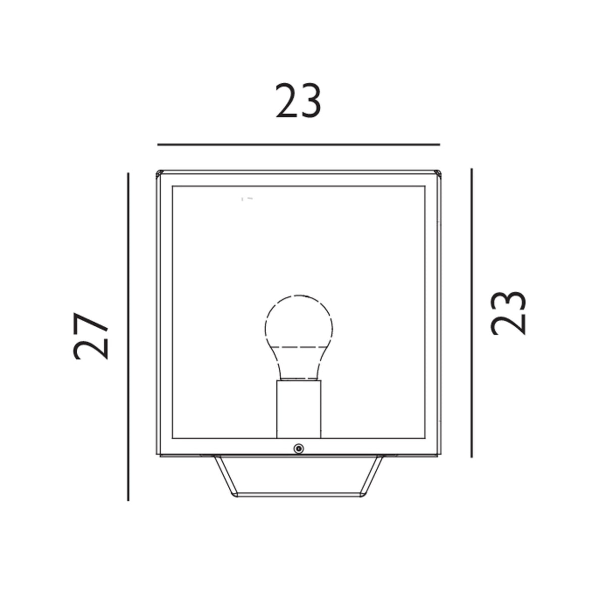 Lofoten Coastal Box Pedestal Lantern in Black with Clear Glass Panels