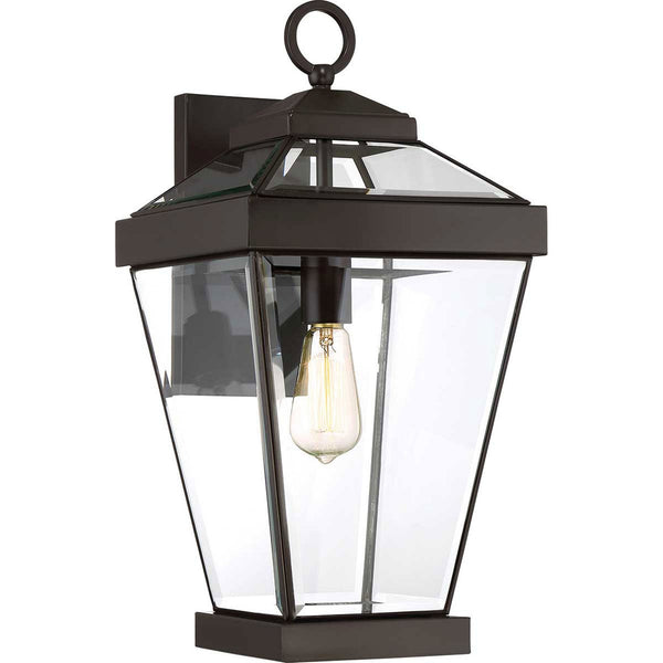 Ravine Large IP44 Wall Lantern in Western Bronze