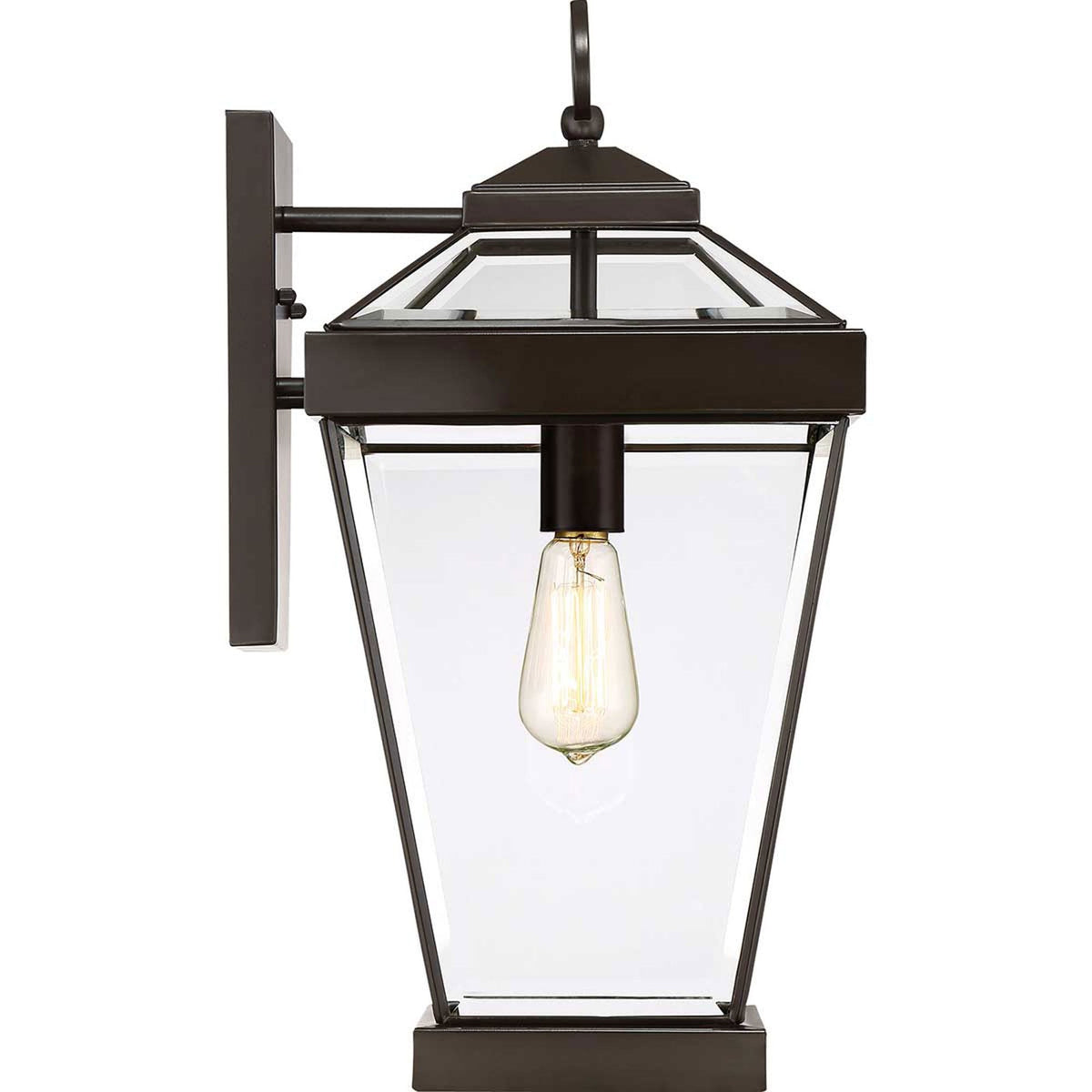Ravine Large IP44 Wall Lantern in Western Bronze
