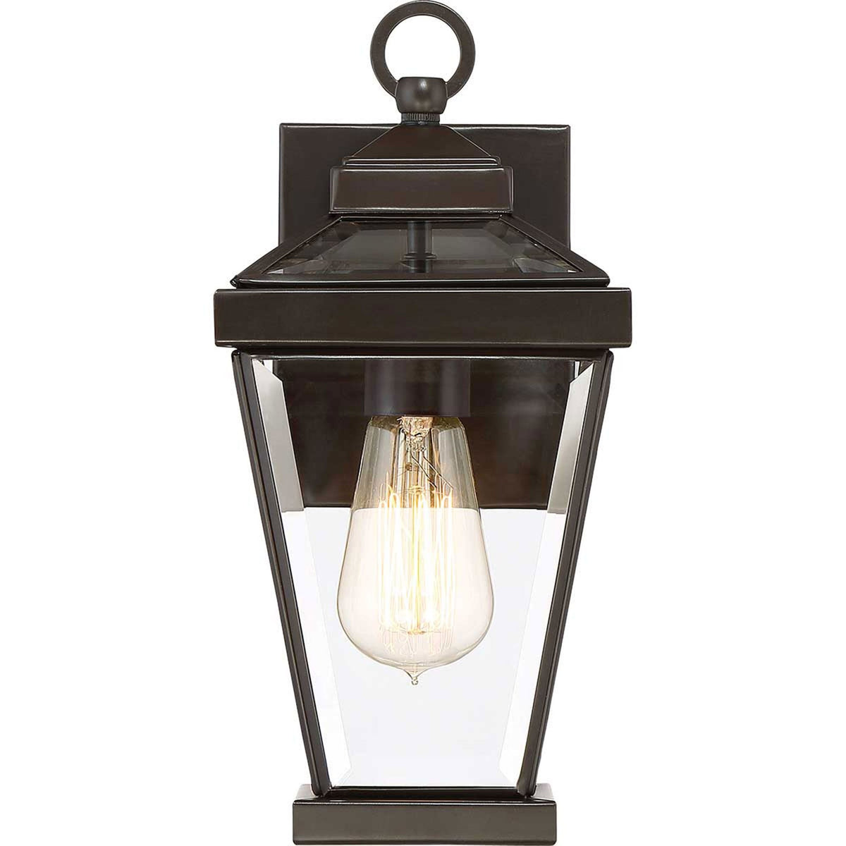 Ravine Small IP44 Wall Lantern in Western Bronze