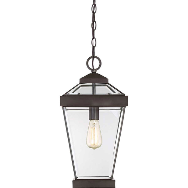 Ravine Large IP44 Pendant Chain Lantern in Western Bronze