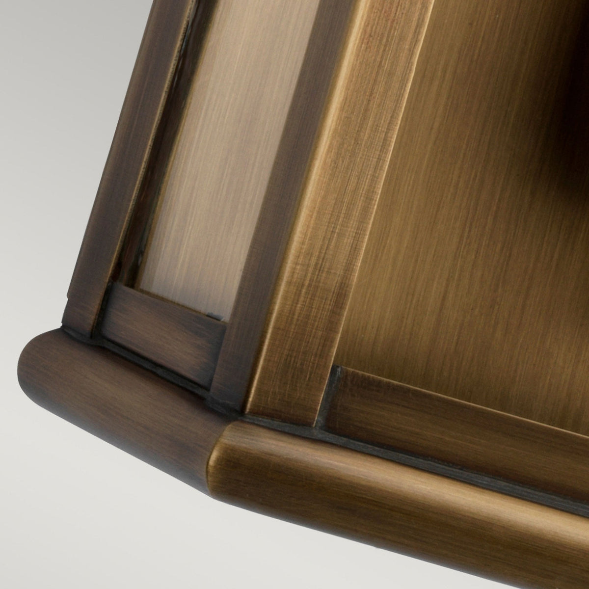 St Pauls Solid Brass Outdoor Wall Lantern