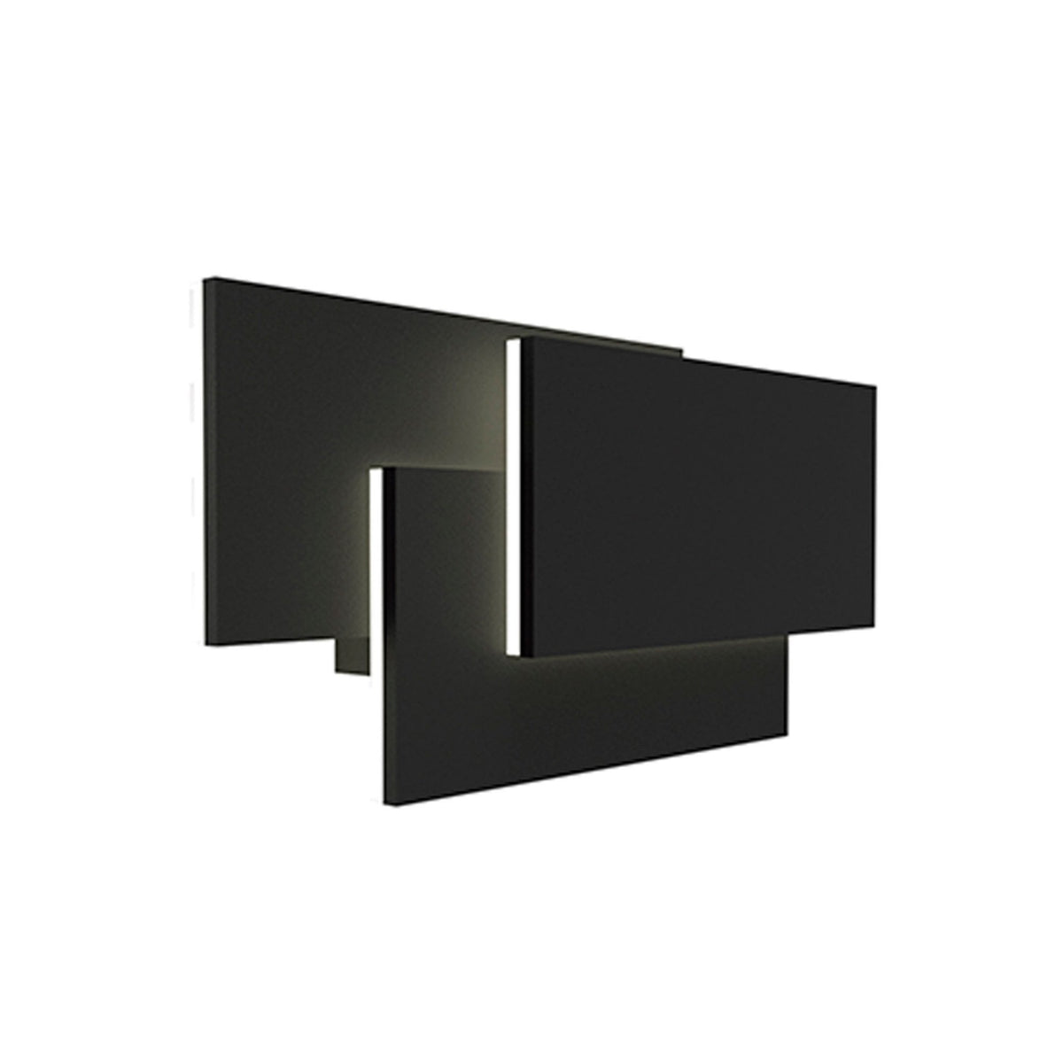 Tahiti XL 260 12w LED Wall Light In Black