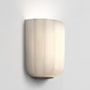 Veo Glass Wall Light With Bronze Detail