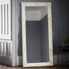 Bucklebury Cream Wood Rectangle Leaner Mirror
