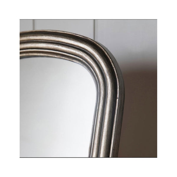 Enborne Brushed Brass Wooden Framed Cheval Mirror