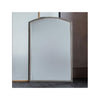 Winkfield Antique Silver Finished Metal Frame Medium Arch Wall Mirror