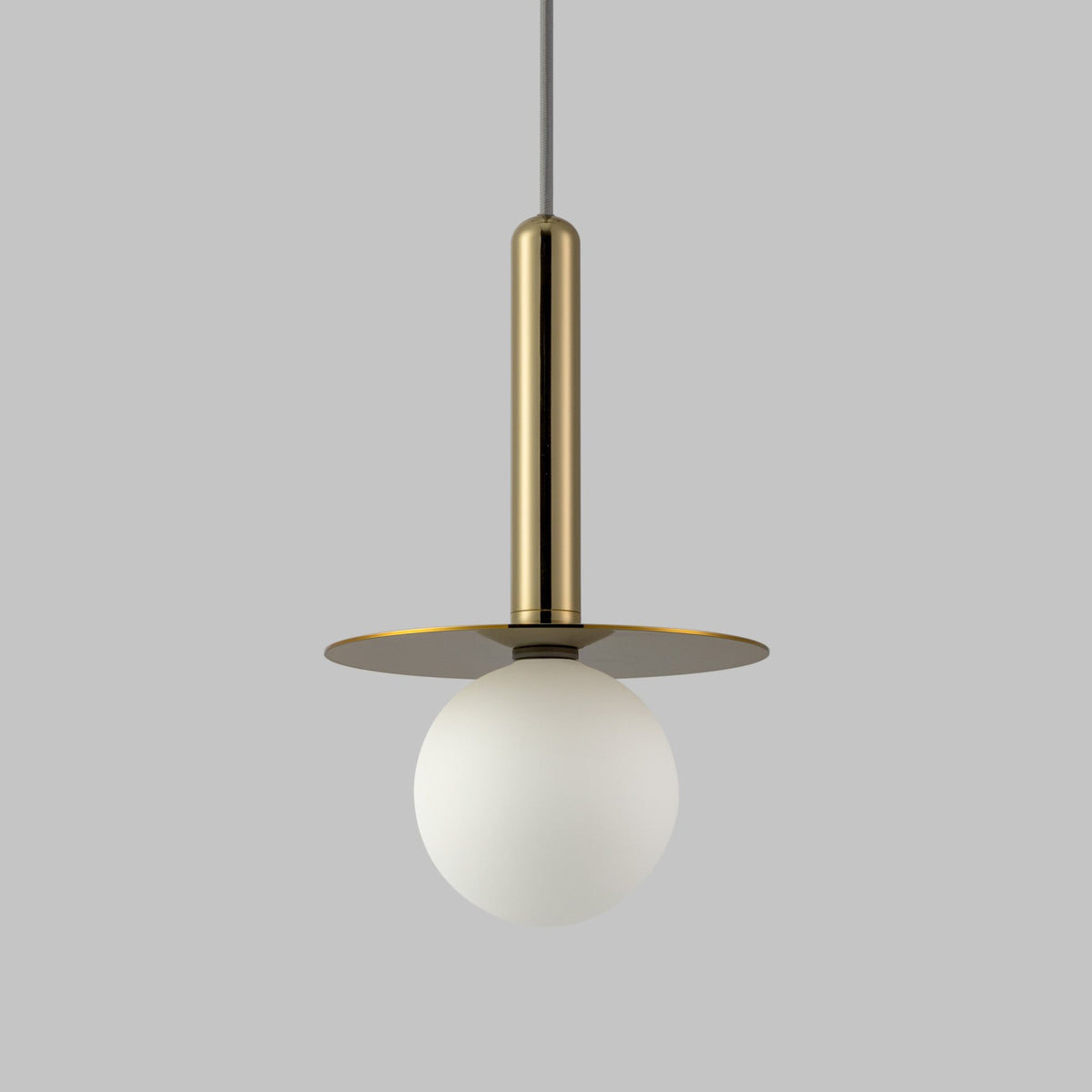 Adore IP44 Single G9 Pendant in Brass