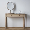 Rushcombe Table Top Mirror in Natural Oak with Inset Vanity Tray
