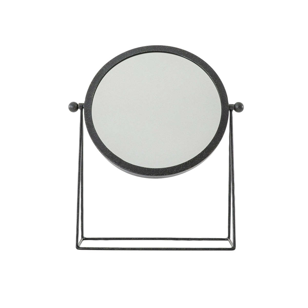 Colnbrook Adjustable Table Top Mirror in Aged Black