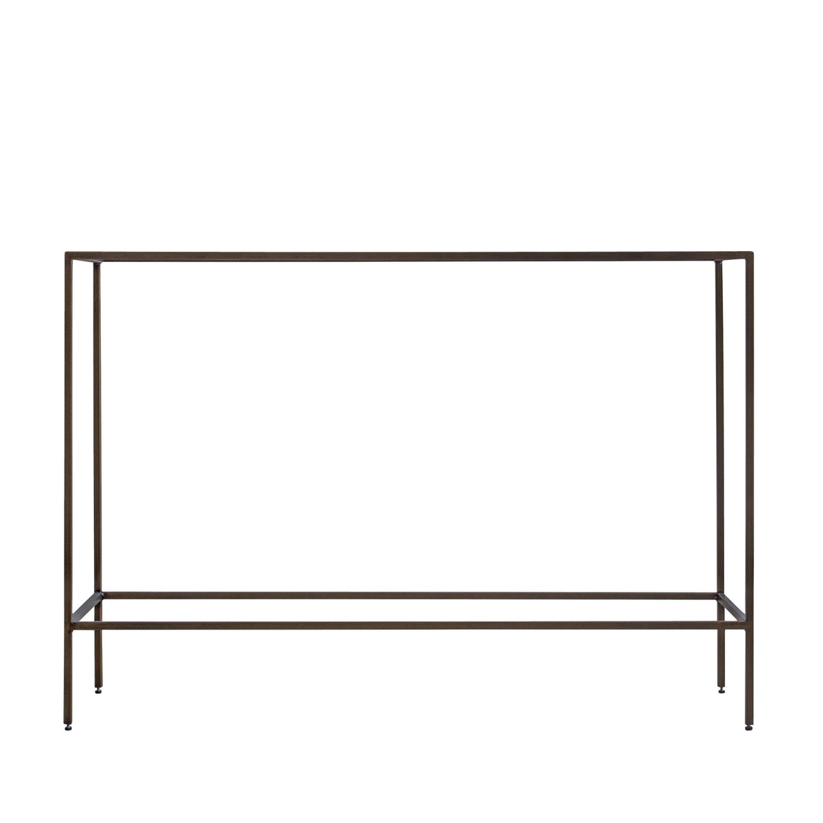 Remenham Antique Bronze Plate Console Table