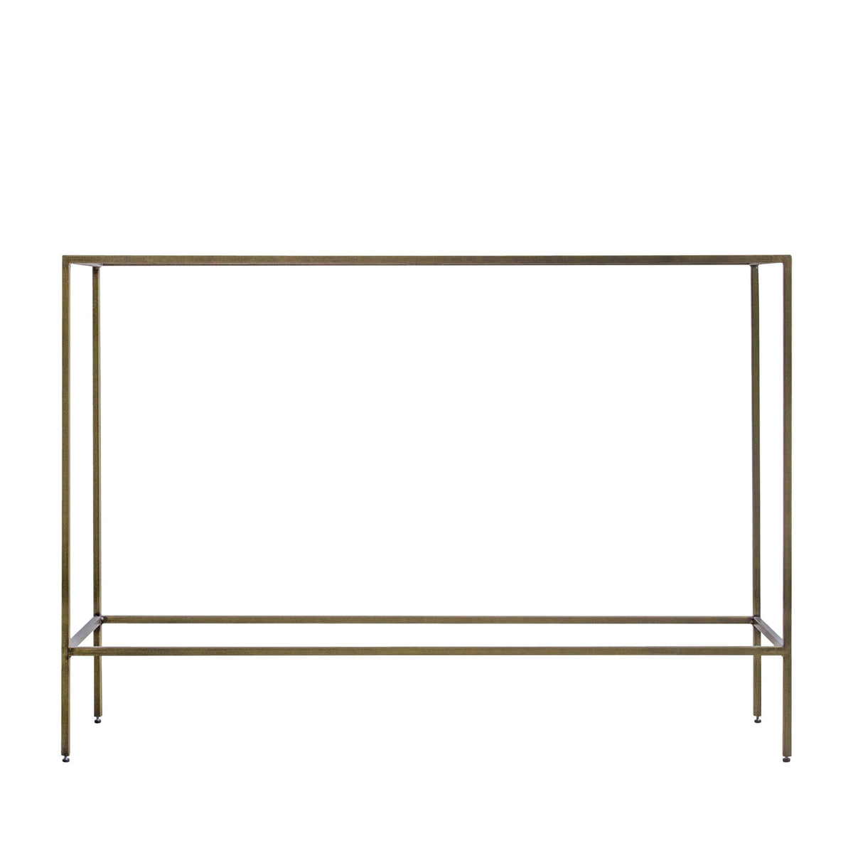 Remenham Champagne Gold Console Table