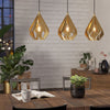 Carlton 1 Linear Pendant In Gold