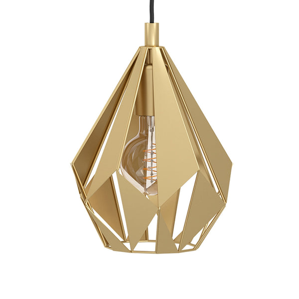 Carlton 1 Linear Pendant In Gold