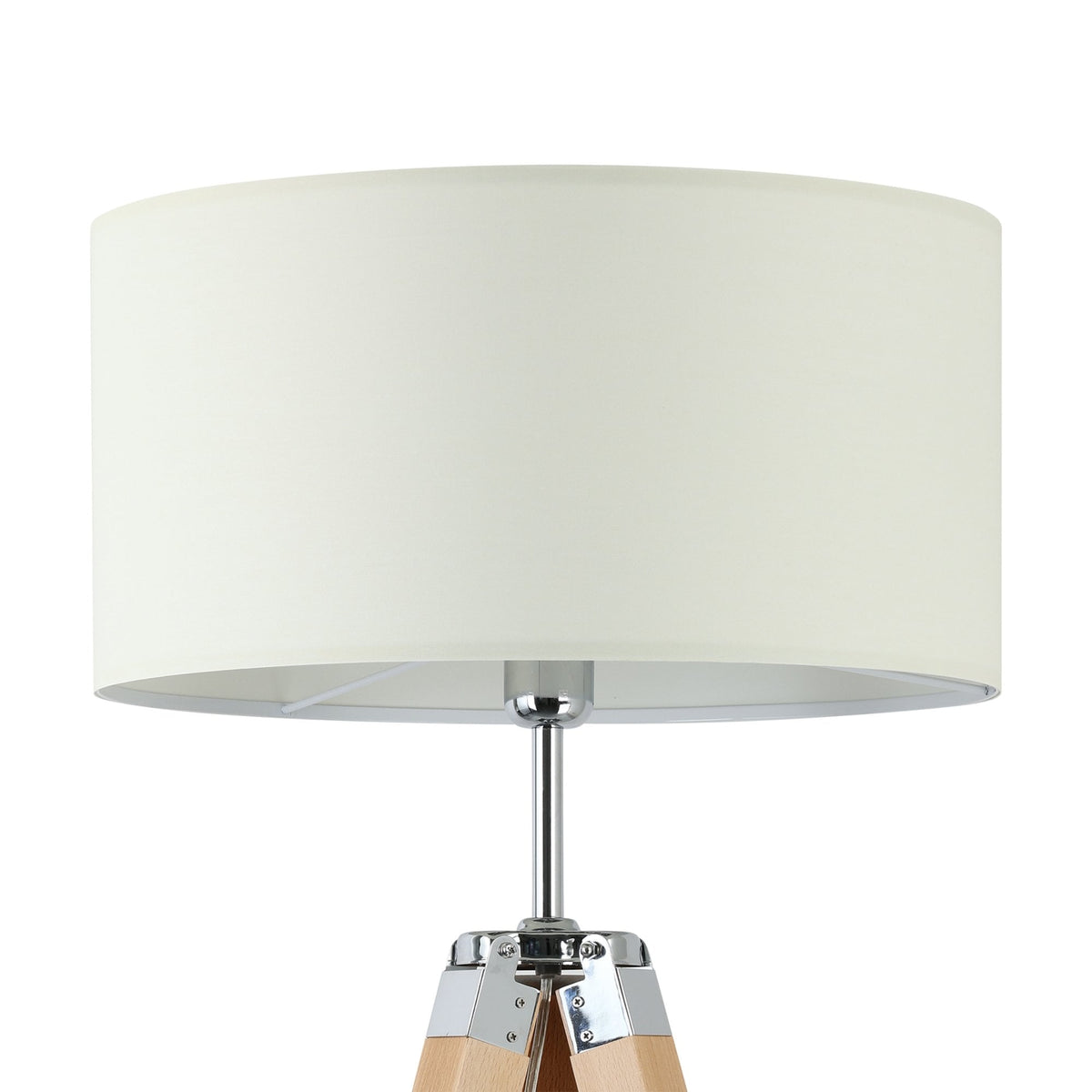 Lantada Tripod Floor Lamp in Light Wood