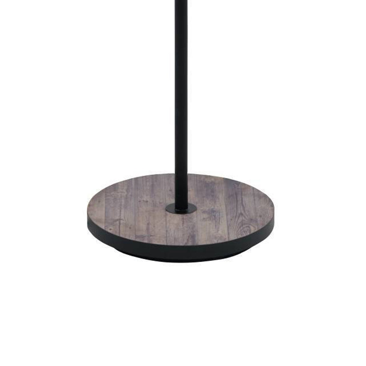 Barnstaple Floor Lamp with a Used Distressed Zinc Look