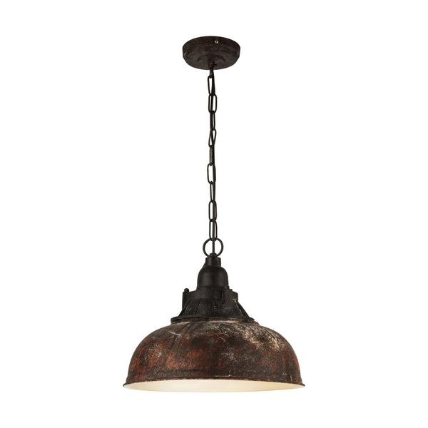 Grantham 1 Pendant In Antique Brown