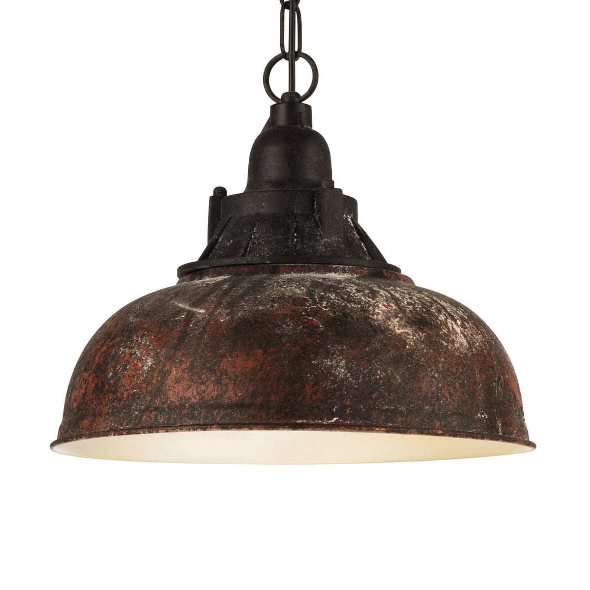 Grantham 1 Pendant In Antique Brown
