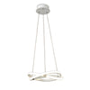 Infinity 30w LED Sculptured Pendant In White