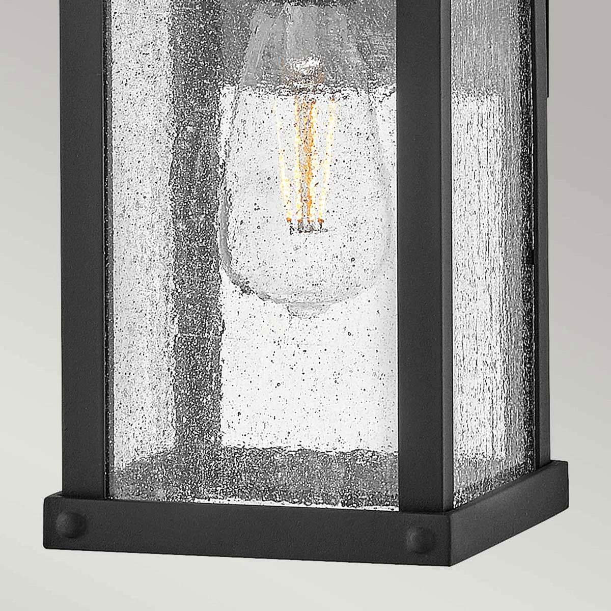 Beacon Hill IP44 Exterior Small Wall Lantern in Museum Black