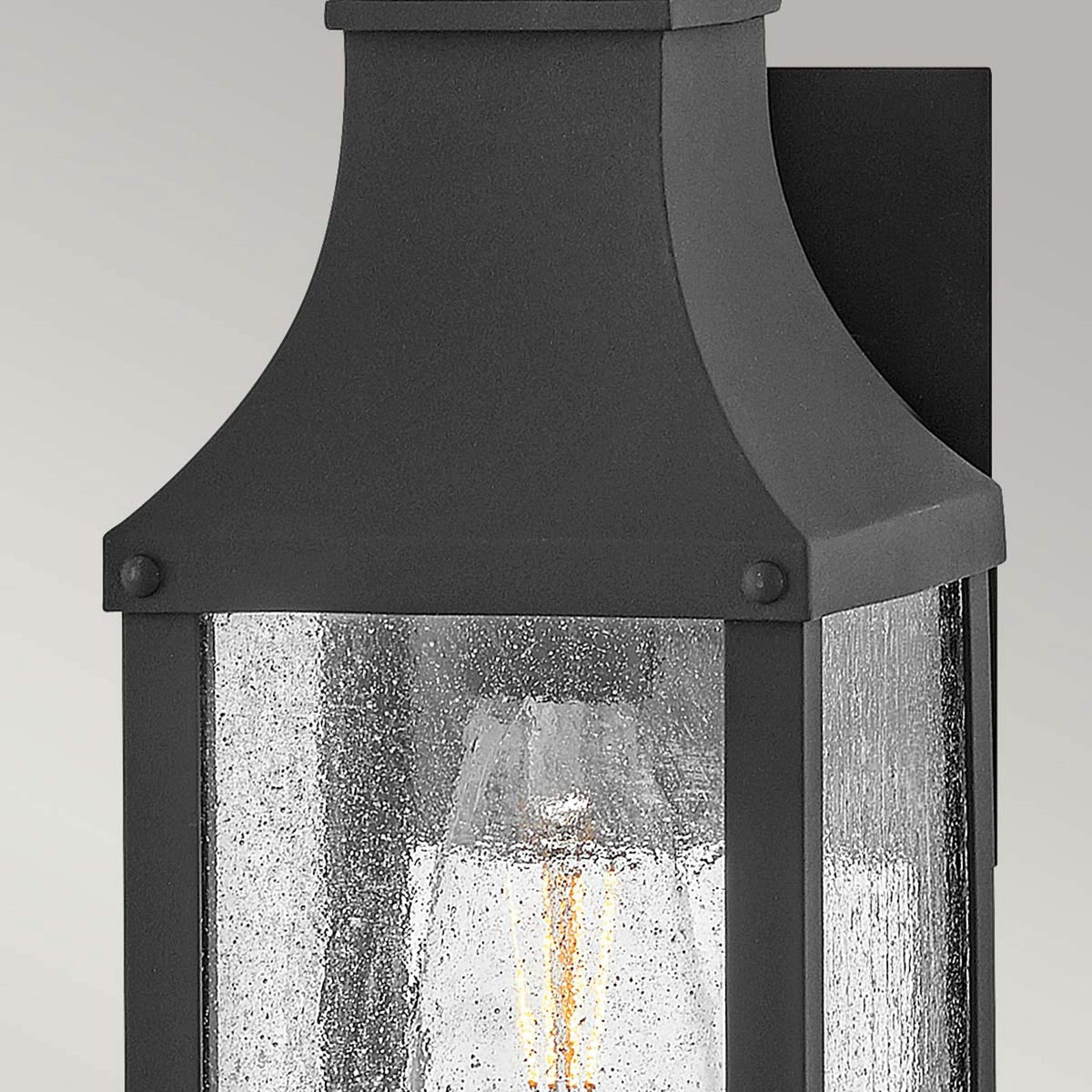 Beacon Hill IP44 Exterior Small Wall Lantern in Museum Black