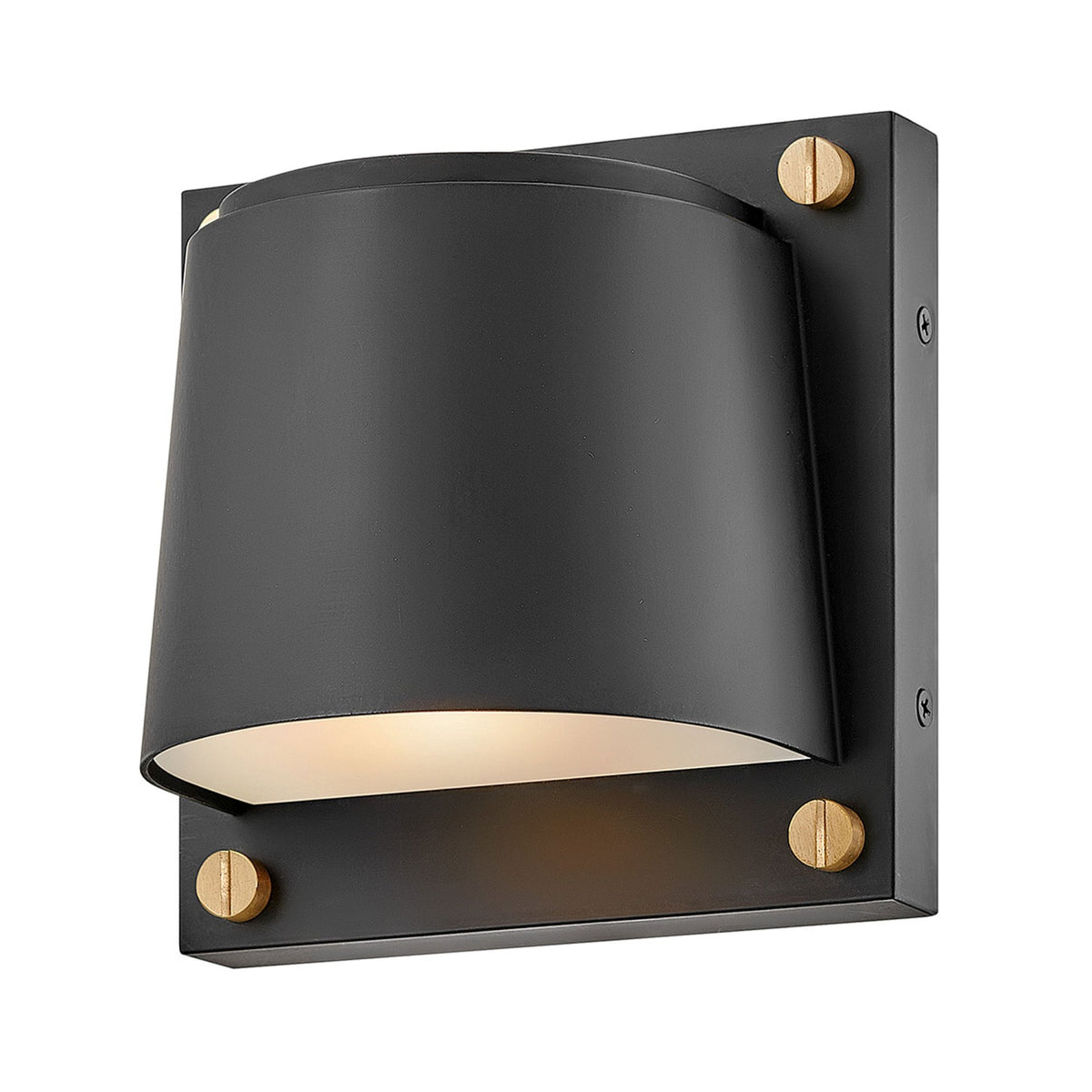 Scout IP44 Coastal Down Wall Light in Black