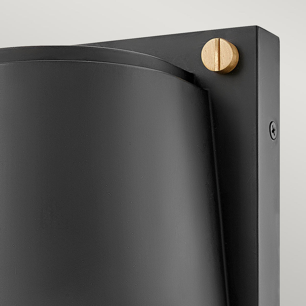 Scout IP44 Coastal Down Wall Light in Black